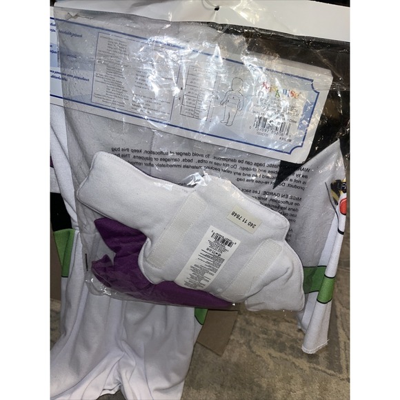 New Disney Baby Pixar Buzz Lightyear Infant Halloween Costume Sz 12M-18M - Picture 3 of 4